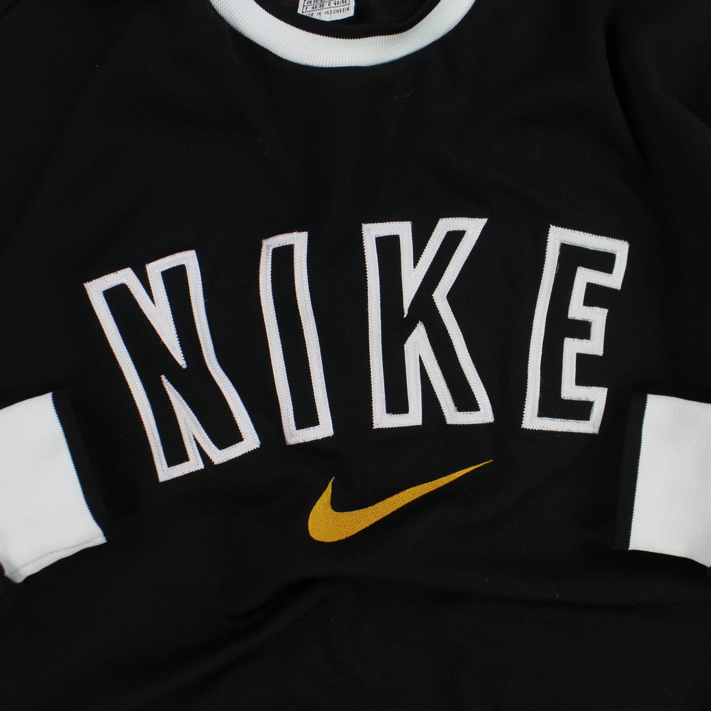 RARE 90s Nike Sweatshirt Black - (M)