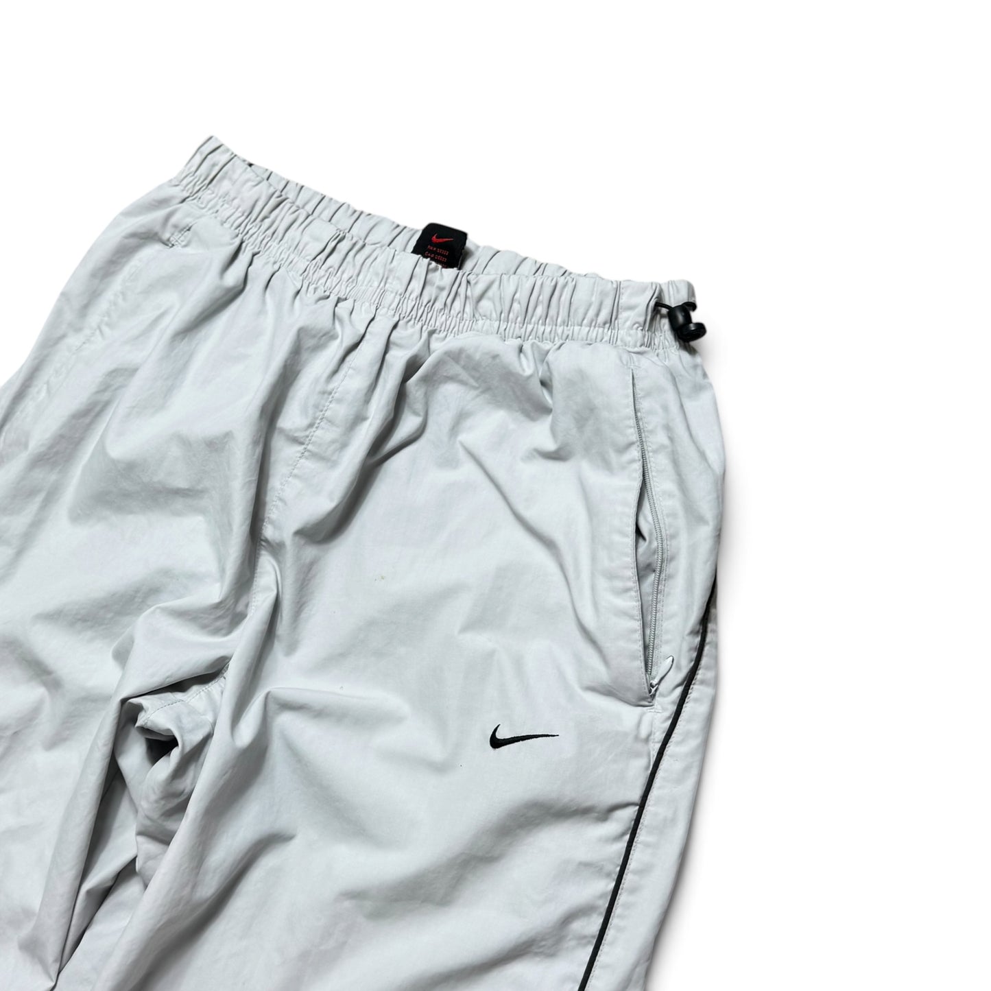 RARE 1990s Nike Trackpants Grey - (S)