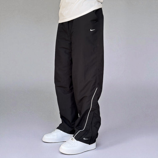 RARE 2000s Nike Trackpants Black - (XL)
