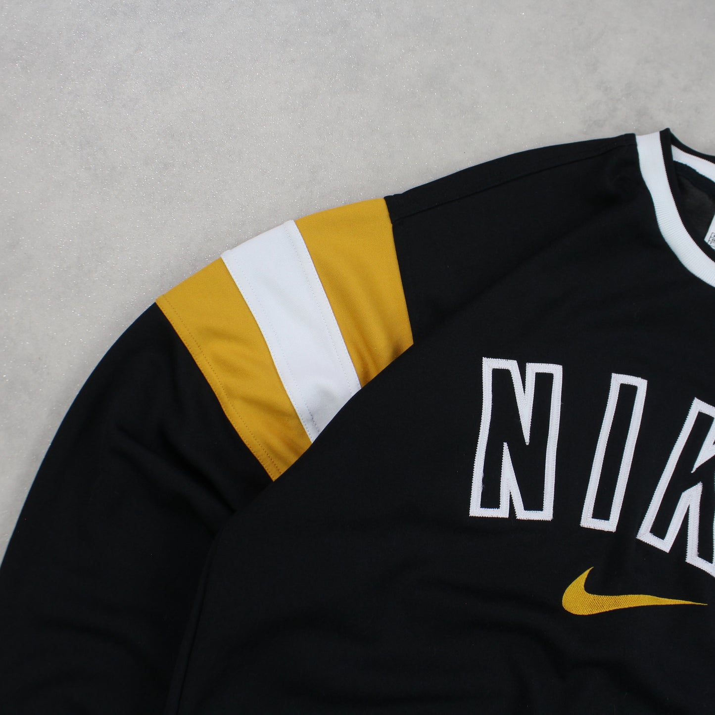 RARE 90s Nike Sweatshirt Black - (M)