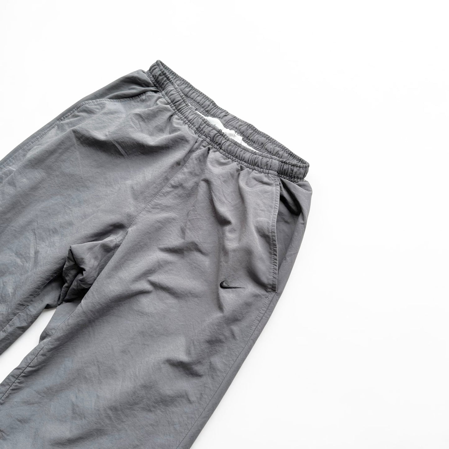 RARE 2000s Nike Trackpants Grey - (M)