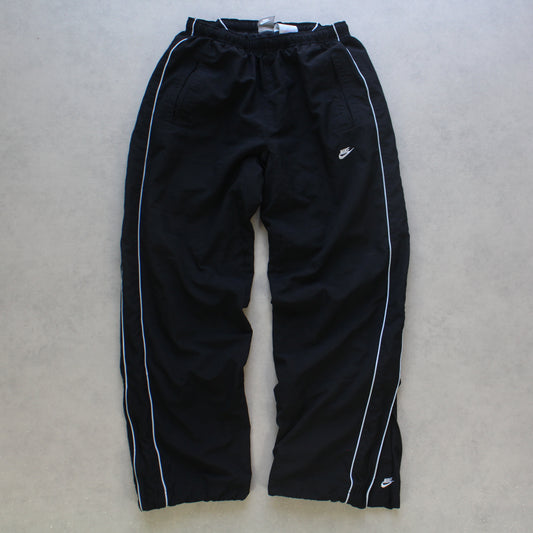 RARE 2000s Nike Trackpants Black - (S)