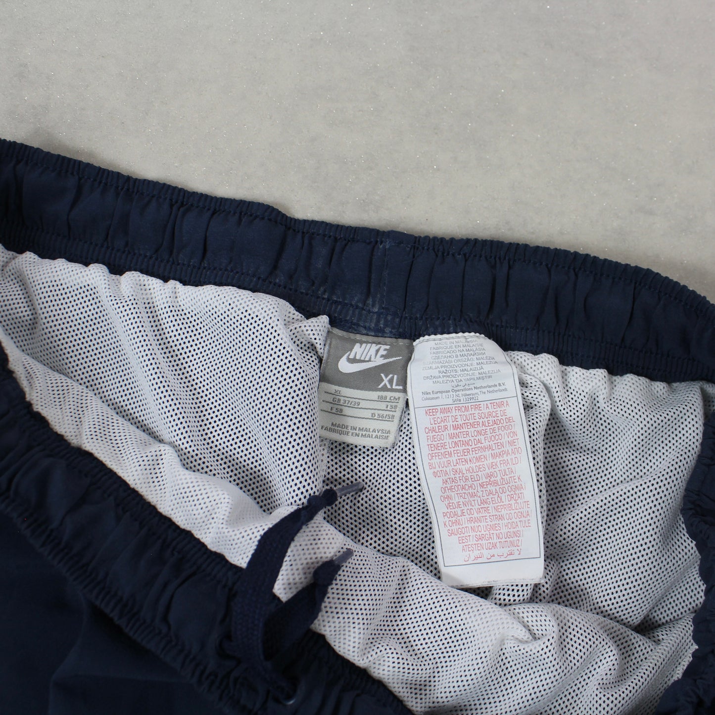 RARE 00s Nike Trackpants Navy - (L)