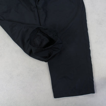 RARE 00s Baggy Nike Trackpants Black - (L)