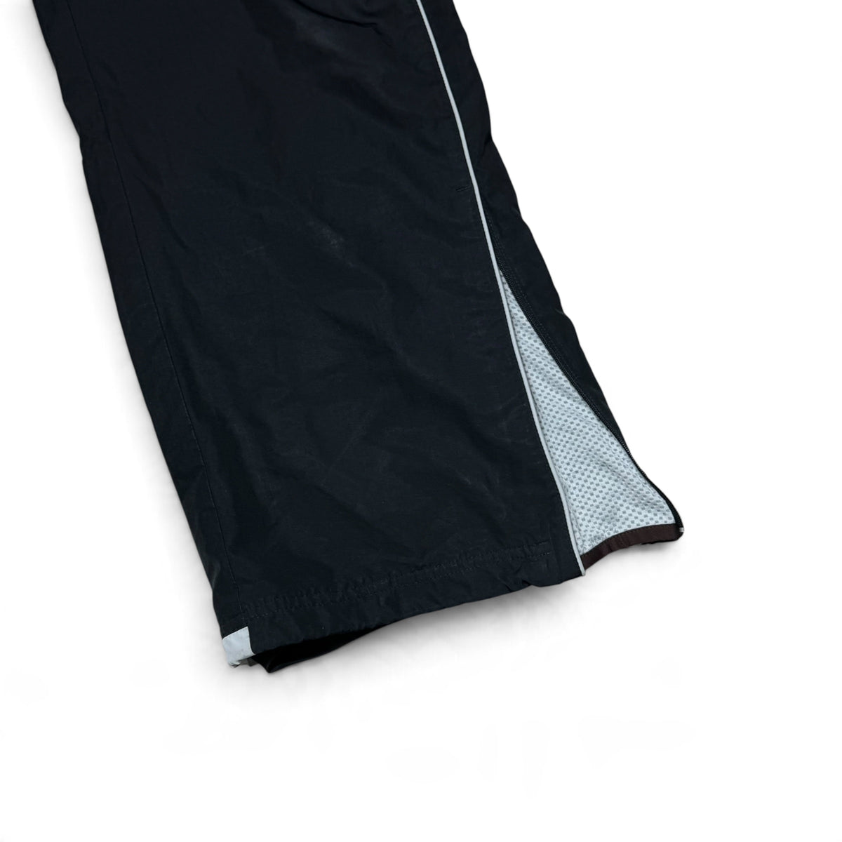 RARE 2000s Baggy Nike Trackpants Black - (L)