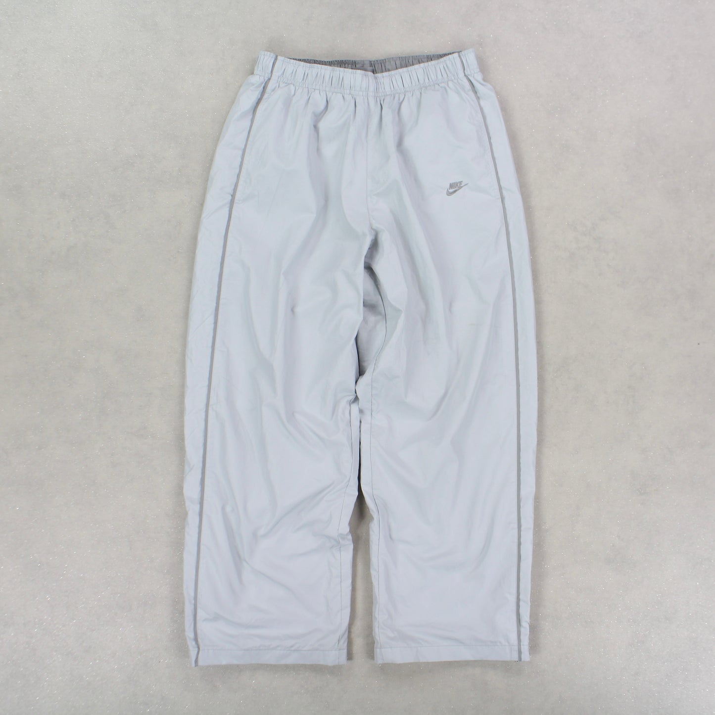 RARE 00s Nike Trackpants Grey - (S)