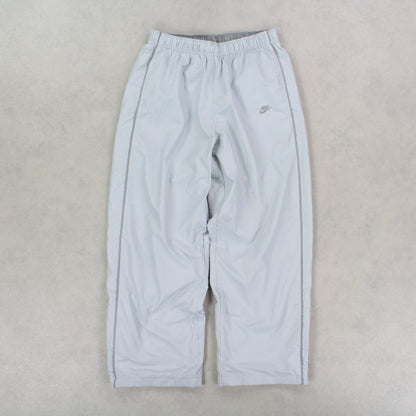 RARE 00s Nike Trackpants Grey - (S)