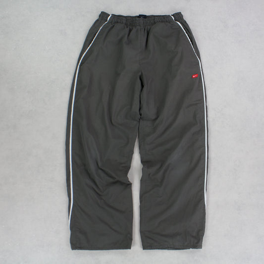 RARE 00s Nike Trackpants Green - (S)