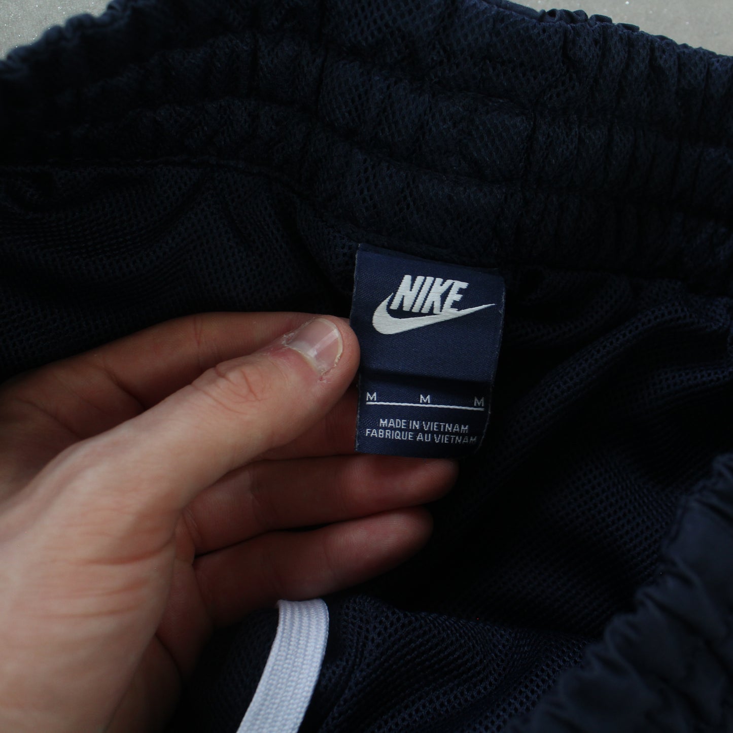 RARE 2000s Nike Trackpants Navy - (S)