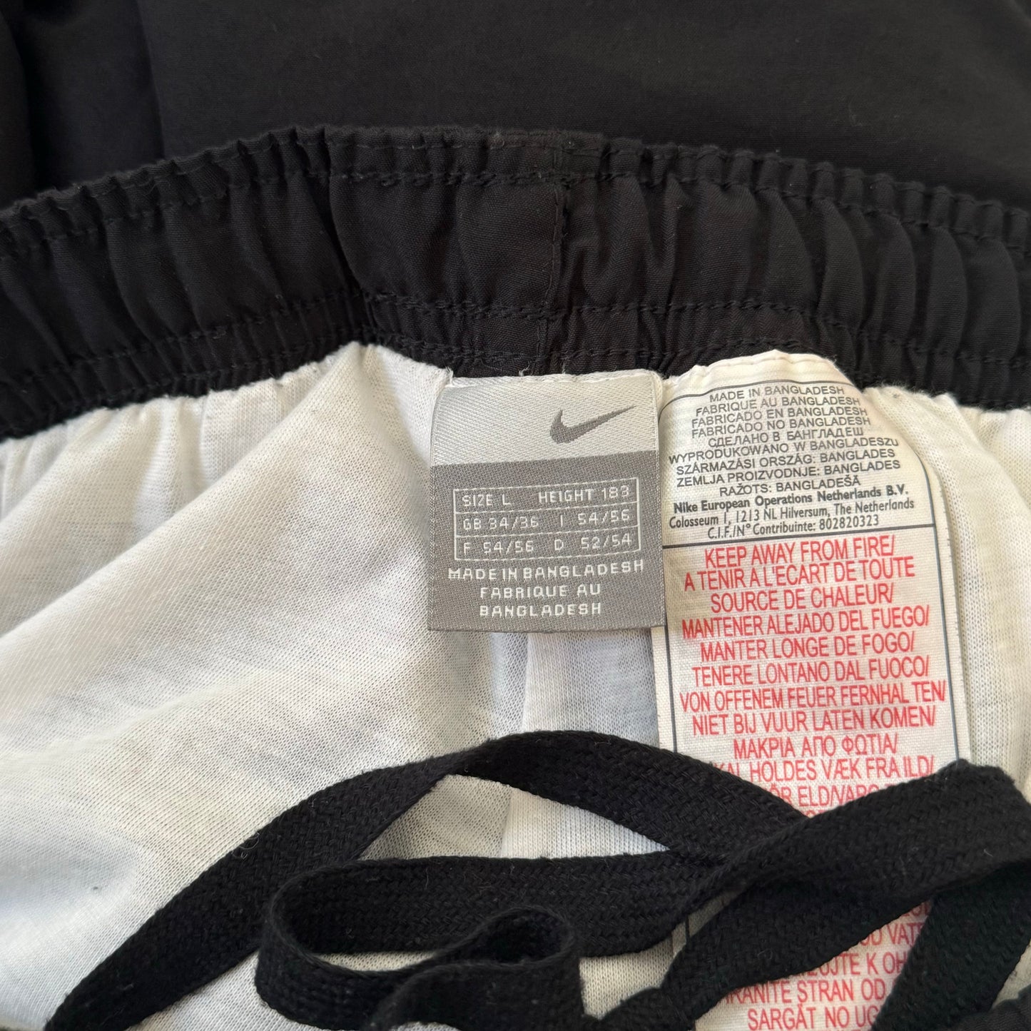RARE 2000s Nike Trackpants Black - (M)