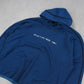 VERY RARE Vintage 1990s Nike Spell Out Hoodie Blue - (XL)