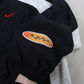 RARE Vintage 1990s Nike Track Jacket Black - (XL)