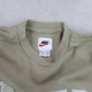 RARE Vintage 1990s Nike Spell Out Sweatshirt Khaki - (M)