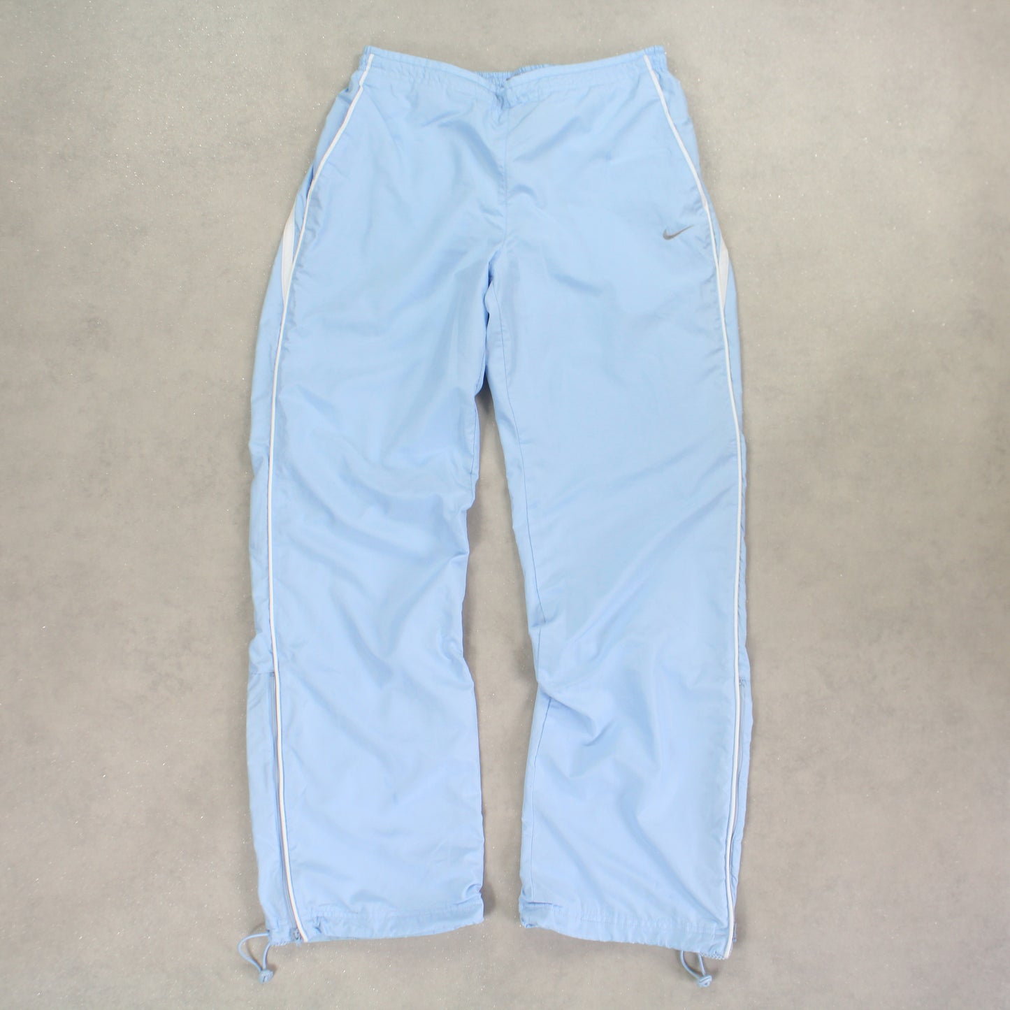 SUPER RARE 2000s Nike Trackpants Blue - (S)