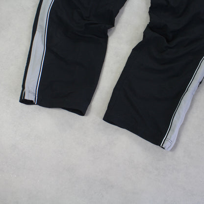 RARE 2000s Nike Trackpants Black - (L)