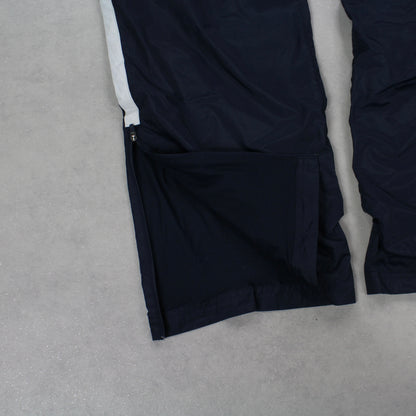 RARE 00s Baggy Nike Trackpants Navy - (L)