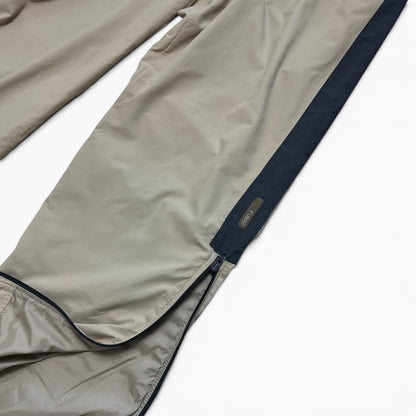 RARE 1990s Nike Trackpants Tan - (M)