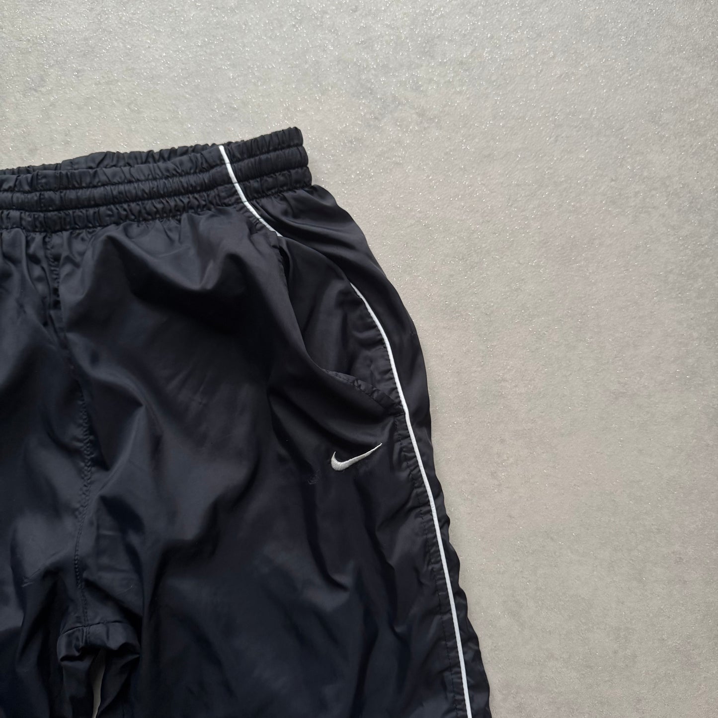 RARE 2000s Nike Trackpants Black - (XS)