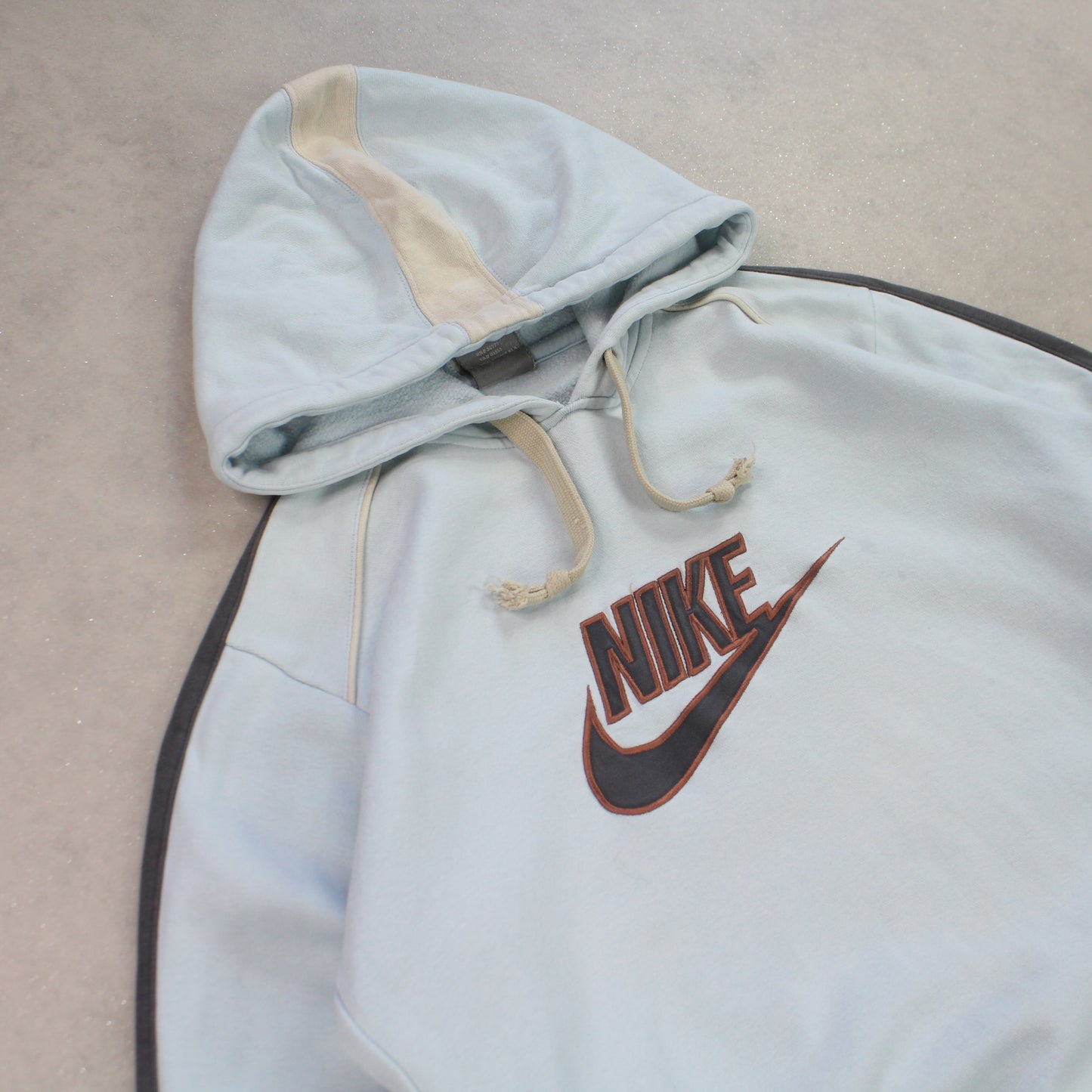 RARE 00s Nike Hoodie Light Blue - (S)