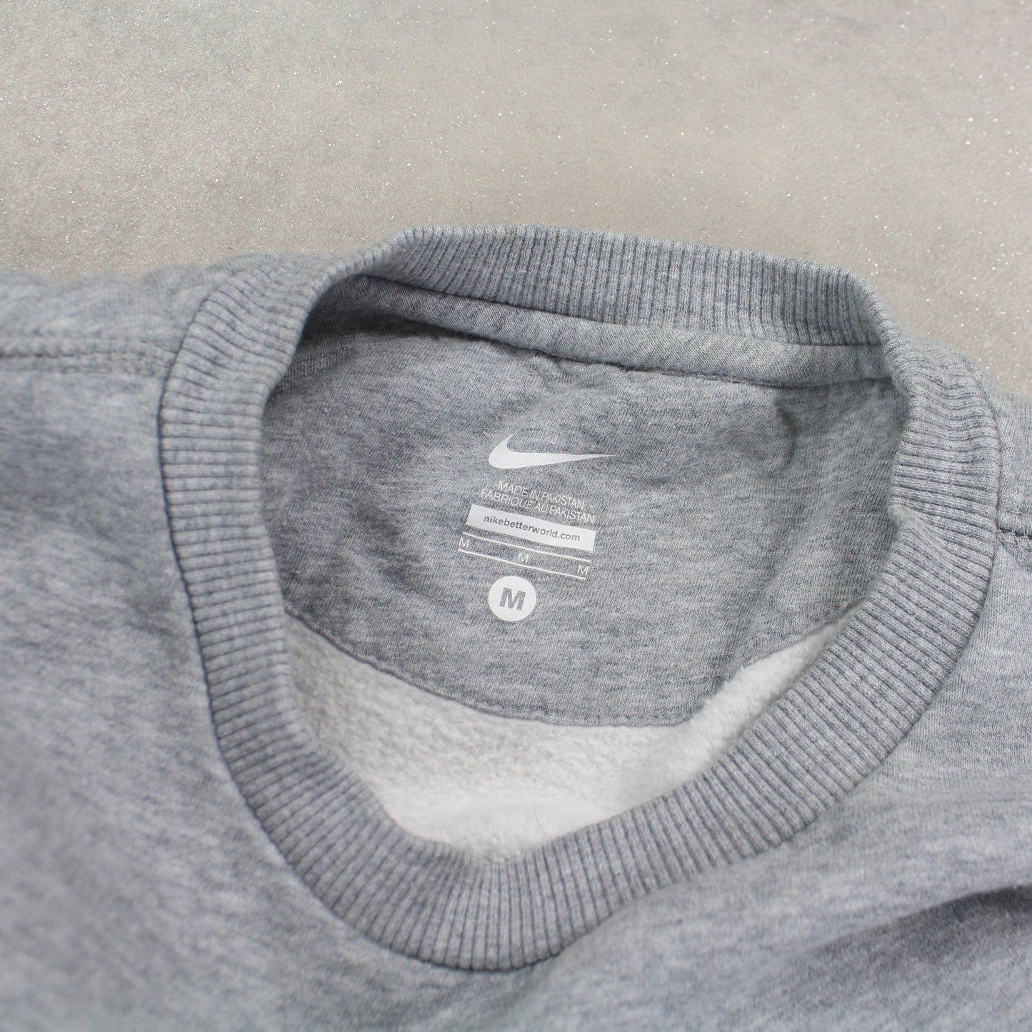 RARE 2000s Nike Sweatshirt Grey - (M)