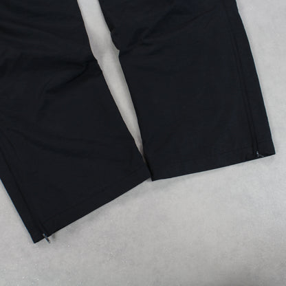 RARE 00s Nike Trackpants Black - (XL)