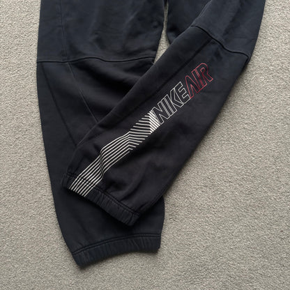 RARE 2000s Nike Airmax Joggers Black - (L)