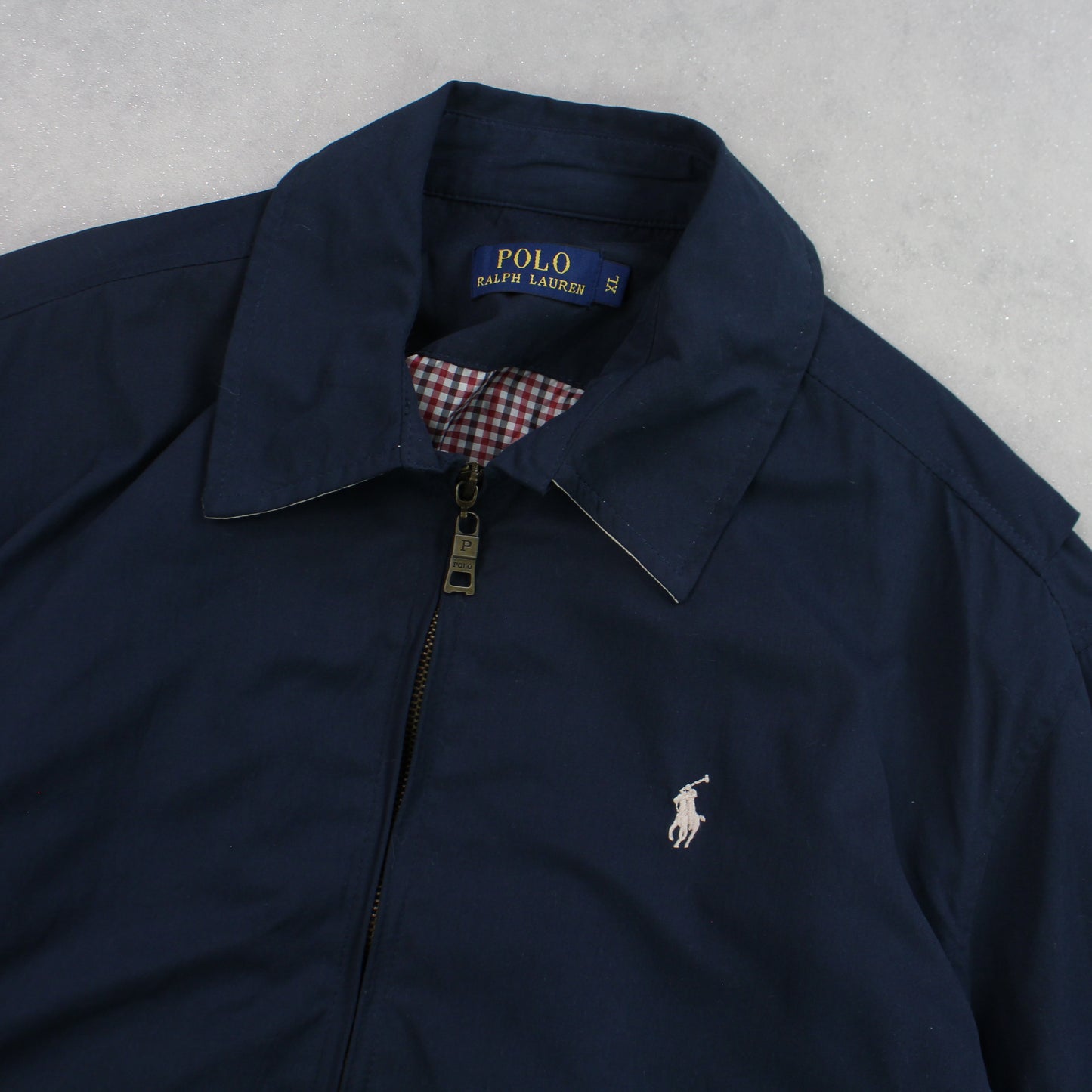 RARE 90s Ralph Lauren Harrington Jacket Navy - (M)