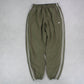 RARE 00s Nike Trackpants Green - (L)