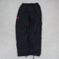 RARE Vintage 00s Nike Trackpants Black - (S)