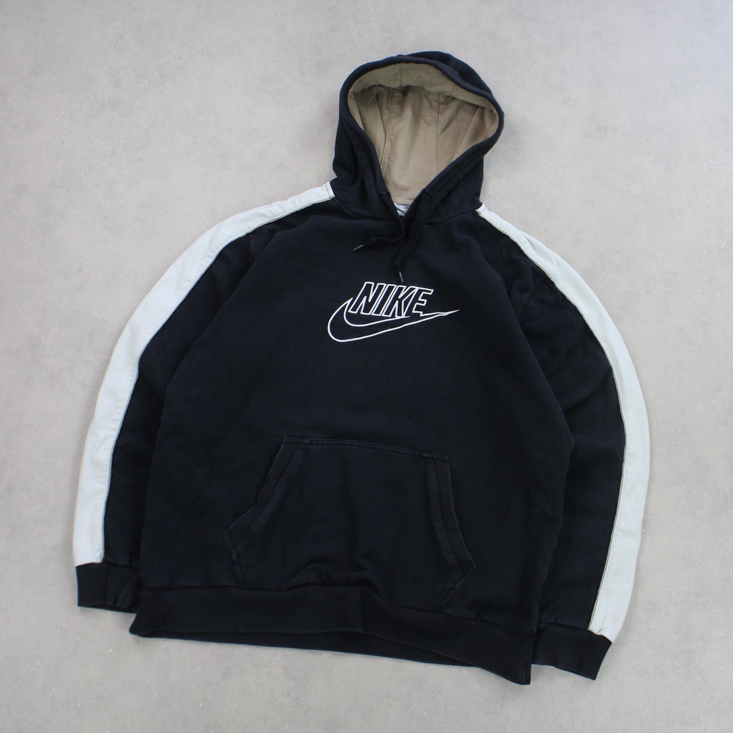 RARE Vintage 00s Nike Hoodie Black - (L)