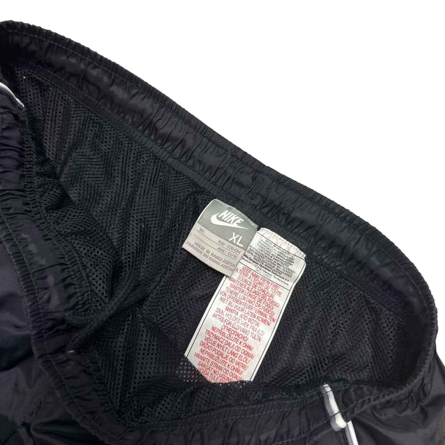 SUPER RARE 2000s Nike Trackpants Black - (S) | PREMIUM