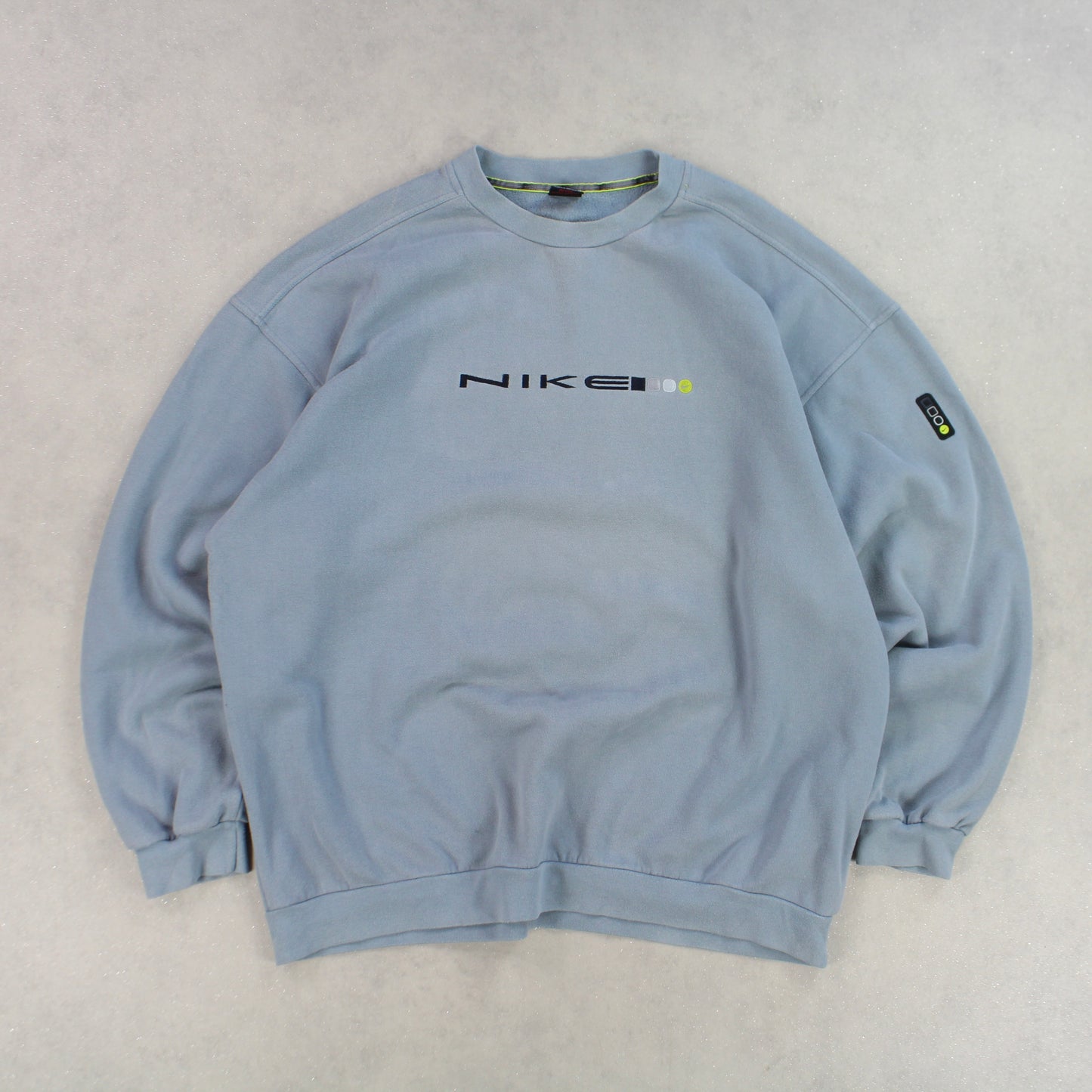 SUPER RARE 90s Nike Sweatshirt Blue - (XXL)