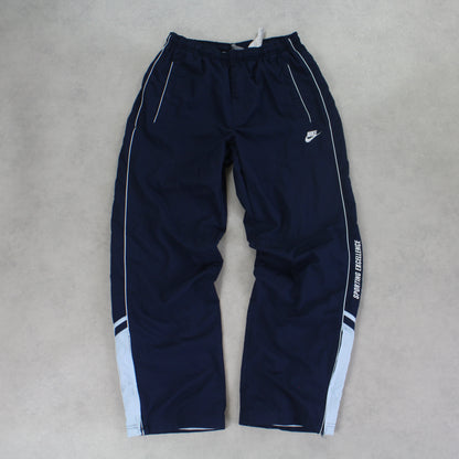RARE 2000s Nike Trackpants Navy - (S)