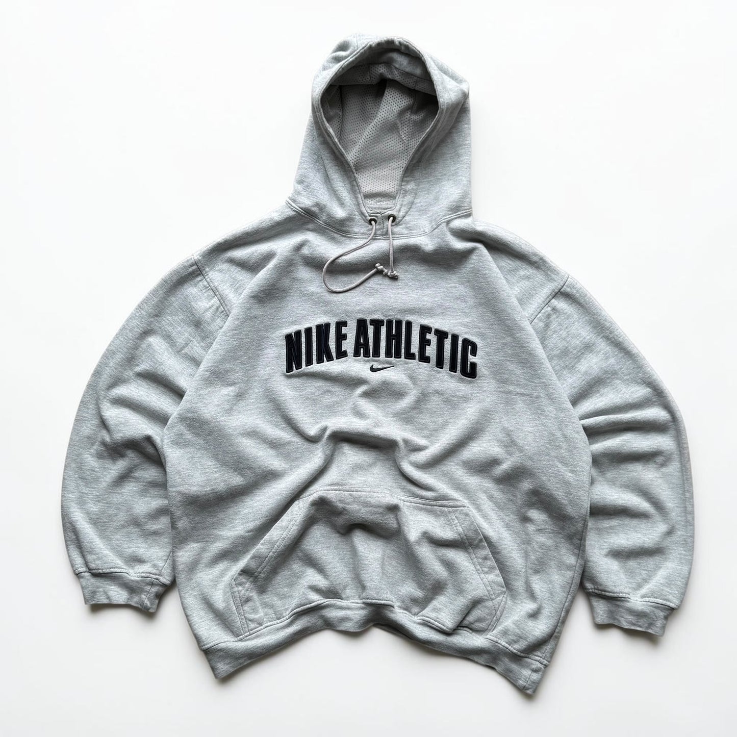 RARE 2000s Nike Hoodie Grey - (L)