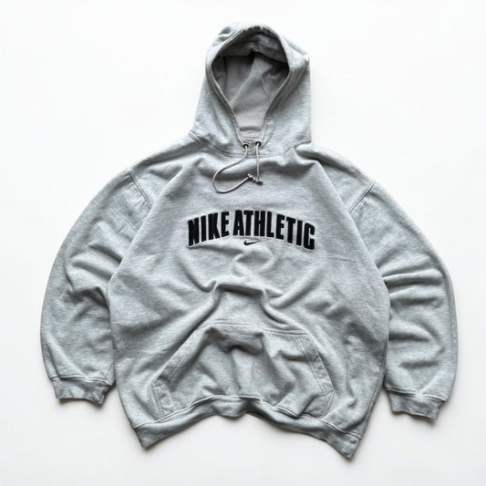 RARE 2000s Nike Hoodie Grey - (L)