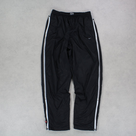 RARE 00s Nike Trackpants Black - (M)