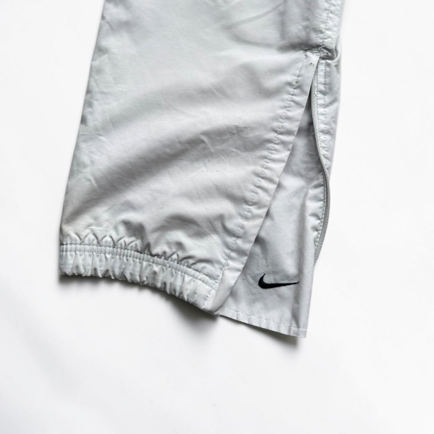 SUPER RARE 2000s Nike Trackpants Grey - (S)
