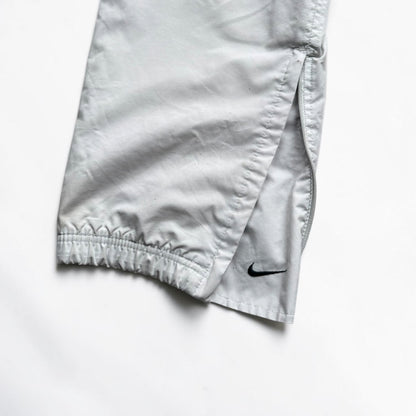 SUPER RARE 2000s Nike Trackpants Grey - (S)