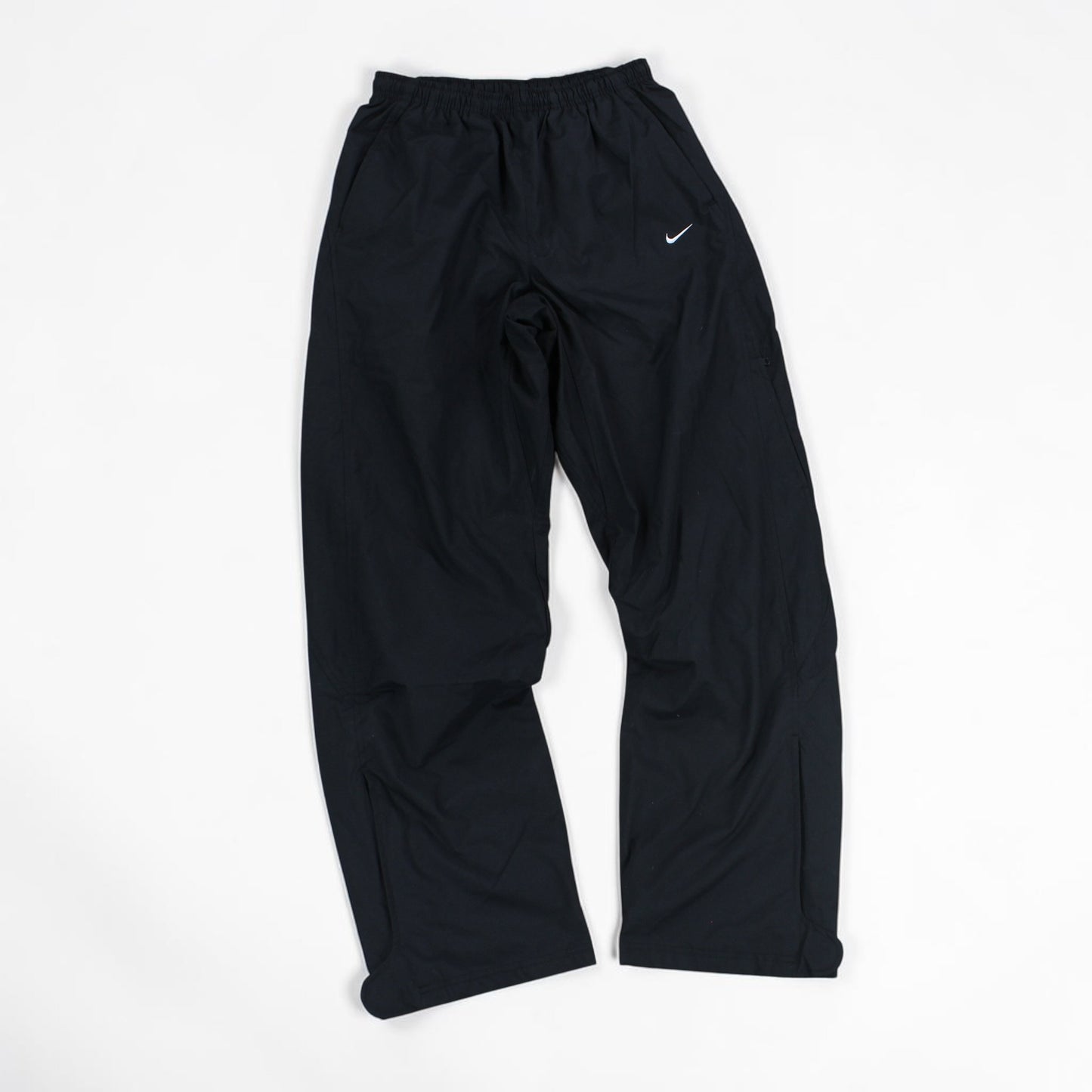 RARE 2000s Baggy Nike Trackpants Black - (S)
