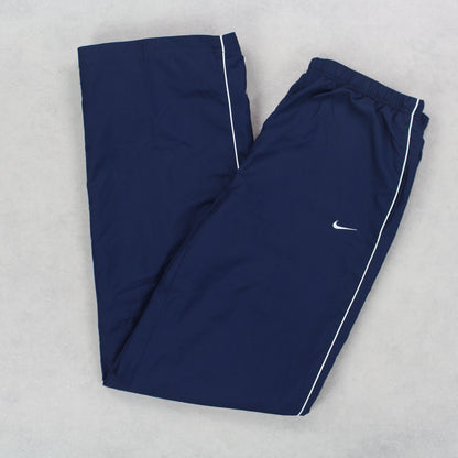 RARE Vintage 00s Nike Trackpants Navy - (M)