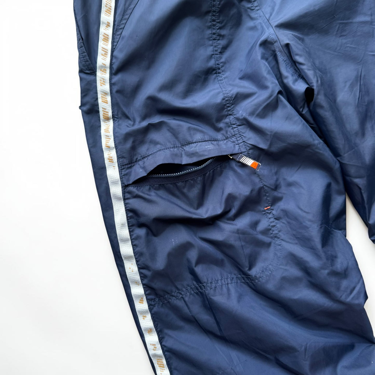 RARE 2000s Nike Trackpants Navy - (S)