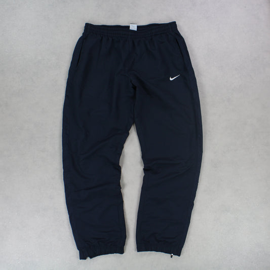 RARE 00s Nike Trackpants Navy - (L)