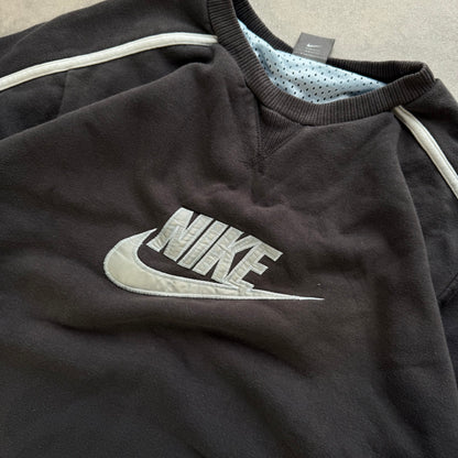 RARE 2000s Nike Sweatshirt Grey - (L)