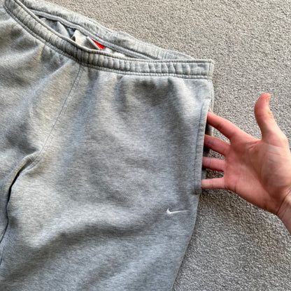 RARE 2000s Nike Joggers Grey - (M)