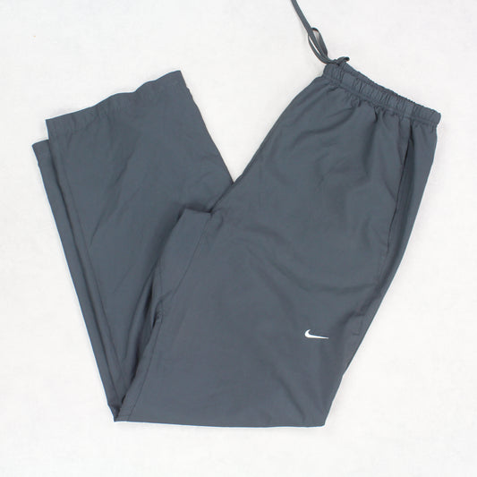 RARE Vintage 00s Nike Trackpants Grey - (M)