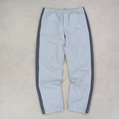 RARE 2000s Nike Trackpants Grey - (S)