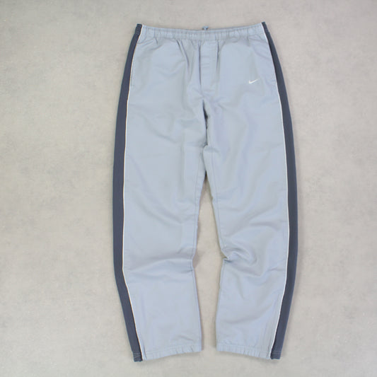 RARE 2000s Nike Trackpants Grey - (S)