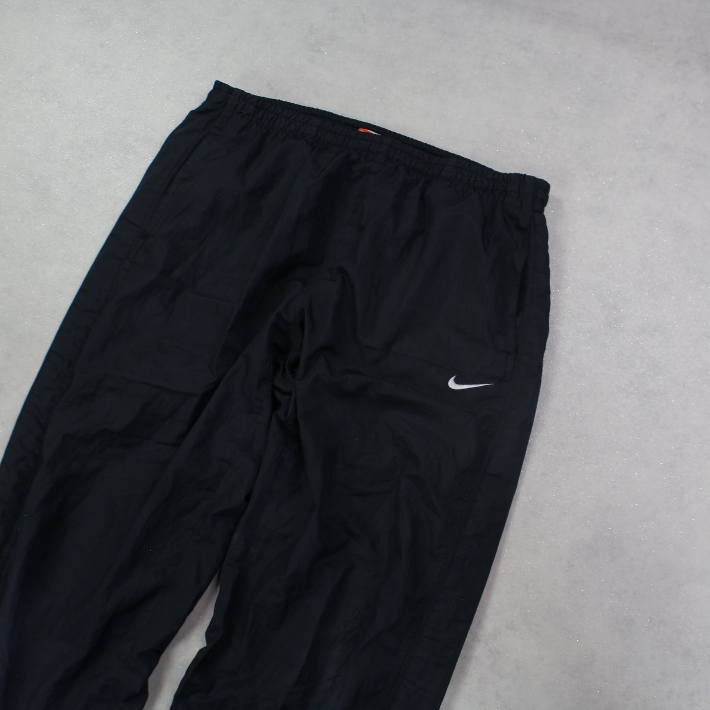 RARE 00s Nike Trackpants Black - (L)