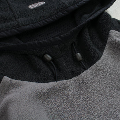 SUPER RARE 2000s Nike Reversible Hoodie Grey - (L)