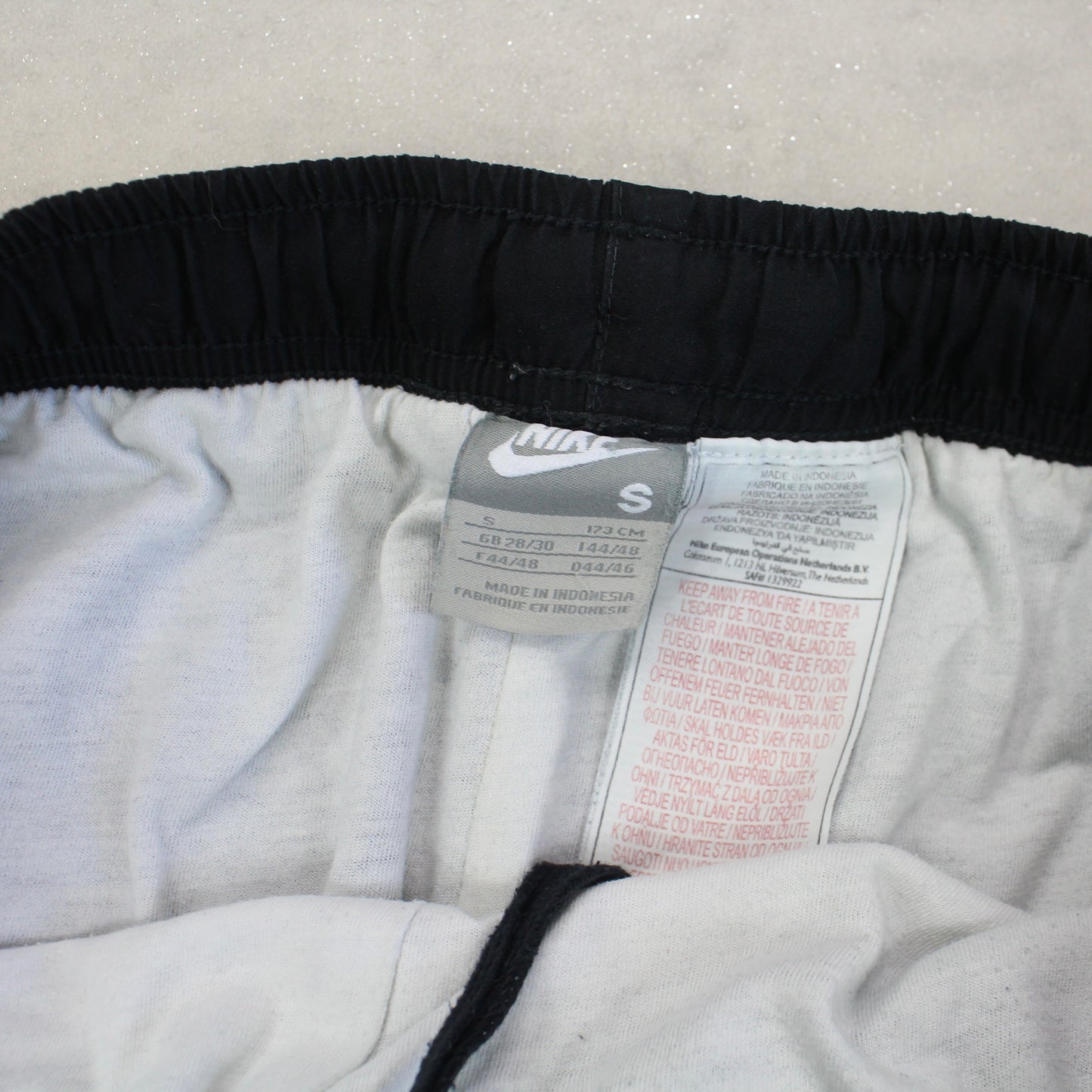 SUPER RARE Vintage 00s Nike Trackpants Black - (S)